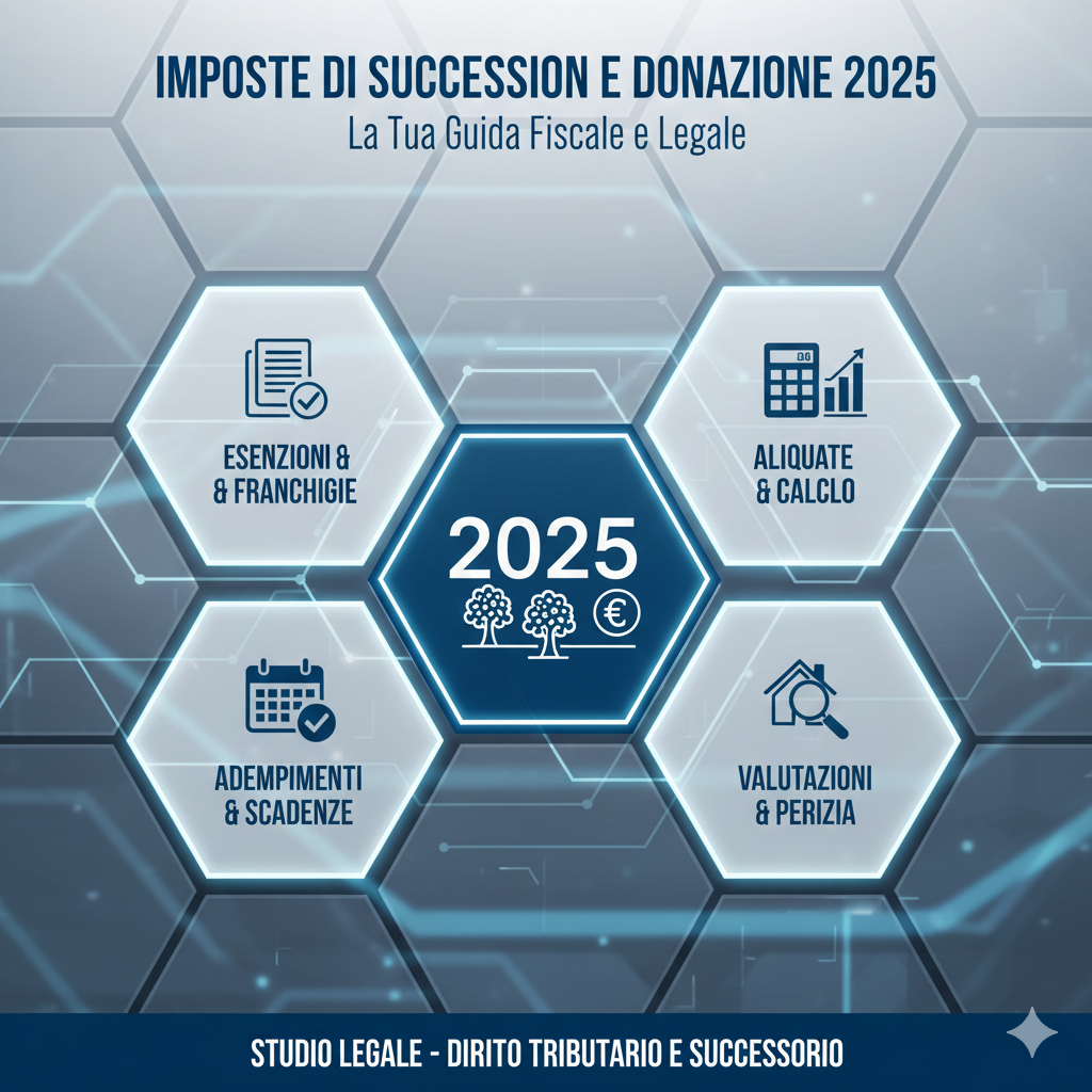 imposte di successione e donazione 2025